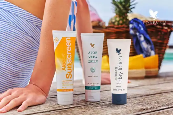 Prodotti all'aloe vera per la cura della pelle