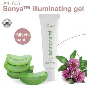 Sonya Illuminating Gel mit Aloe Vera, Forever Living Products, Bestellnummer 606