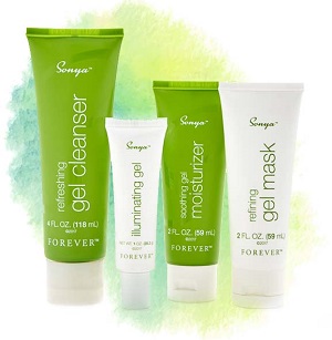 Neue Gesichtspflege für die Mischhaut mit Aloe Vera, Forever Living Products, Bestellnummer 609